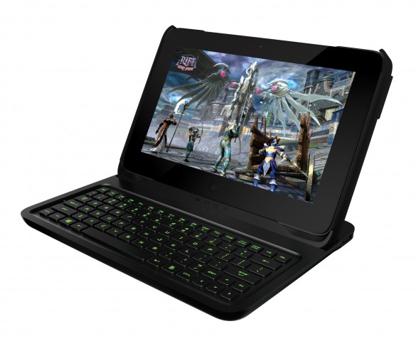 Razer Edge - mit später folgender Tastatur (Bild: Razer)